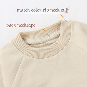 Set Due Pezzi per Neonato in Spugna Francese Spazzolata, Tuta da Bambino, Set Felpa per Neonato - Product Image 3