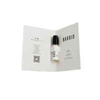Marque personnalisée Logo Rectangulaire Échantillon D'huile Essentielle De Stockage De Parfum Emballage Cadeau Emballage Papier De Couleur Bouteille Boîte