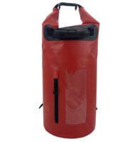 Lona de PVC 500D con logotipo personalizado, bolsa impermeable para barranquismo, surf flotante a la deriva, bolsa seca en el océano