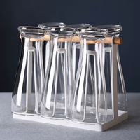 Ensemble de verres à bière Luminarc Brown Highball 9oz 20oz, verres à jus, lait, eau, lot de 6, emballage e-commerce, boîte cadeau