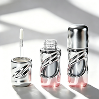 Applicateur de brillant à lèvres à grande brosse, tubes de brillant à lèvres vides, boîte d'emballage personnalisée et cosmétiques