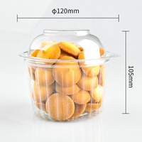 Offre Spéciale – Boîte d'emballage jetable en PET pour cupcakes, pâtisseries, fruits, desserts, muffins, pains et gâteaux – Contenant transparent