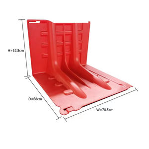 2024 Dingtian ABS impermeable barandilla barrera de tráfico hoja de agua barrera de inundación para desvío de aguas pluviales - Product Image 2