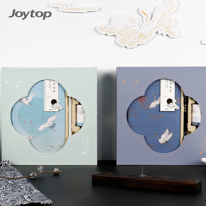 Joytop ชุดกล่องของขวัญสไตล์จีนอย่างง่ายเหมือนในฝัน114 5018สมุดโน้ตพร้อมเทปสติกเกอร์ - Product Image 1