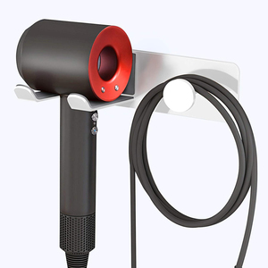 Support mural pour sèche-<span class=keywords><strong>cheveux</strong></span>, support auto-adhésif en acier inoxydable pour sèche-<span class=keywords><strong>cheveux</strong></span> <span class=keywords><strong>Dyson</strong></span> - Product Image 2