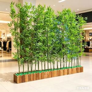 Plante de <span class=keywords><strong>bambou</strong></span> artificielle, faux <span class=keywords><strong>bambou</strong></span>, tiges de <span class=keywords><strong>bambou</strong></span> vertes réalistes, plante artificielle, bonsaï de <span class=keywords><strong>bambou</strong></span> pour la décoration de jardin - Product Image 6