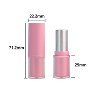 Tube vide pour brillant à lèvres/baume à lèvres couleur macaron 3,5g en gros – Personnalisation disponible ; Idéal pour l'emballage de brillants à lèvres et de rouges à lèvres