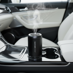 SİYAH KOKU Lüks Modern Metal Sprey Ortam Işığı Oda Kokusu Aromaterapi Difüzörü Araba Parfümü Yeniden Doldurulabilir Sıvı USB Güçlü - Product Image 1