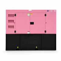 Générateur diesel insonorisé à châssis ouvert 80 kW 100 kVA, groupe électrogène silencieux 90 kW 110 kVA avec démarrage automatique, alimenté par Cummins, directement de l'usine