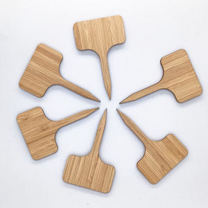 Différentes formes d'étiquette de plante de bambou pour le marquage et l'identification des <span class=keywords><strong>plantes</strong></span> au printemps - Product Image 6