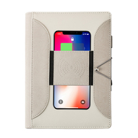 Agenda pratique powerbank multifonctionnel planificateur quotidien cahier non daté sans fil chargeur de banque d'alimentation cahier