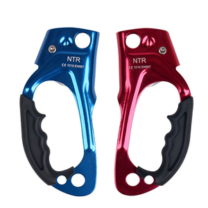 Outdoor Rigging Right Hand Ascender Anti-panic manual descender Mountaineering Climbing Left Hand Ascender