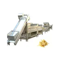 Çin büyük fabrika kaliteli dondurulmuş patates cipsi makinesi