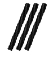 M20 Steel Hex Head Zinc Plated Threaded Rod Carbon Steel Industrial Use Available 50mm/100mm/150mm Lengths Full Thread Stud