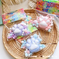 Vente d'usine en gros : Jouets anti-stress tendance en TPR en forme de patte de chat, doux, mignons, à presser, pour enfants - Promotion