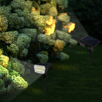 Lampu Taman LED Tenaga Surya Tahan Air IP65 Grosir untuk Dekorasi Lanskap Bunga, Lampu Tancap Tanah untuk Jalur Taman