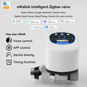 Vanne d'eau intelligente <span class=keywords><strong>WiFi</strong></span>/Zigbee contrôlée par application sans fil EWelink DN15/DN20/DN25, Vanne à boisseau sphérique étanche IP65, Commande vocale pour Garage, Bar, <span class=keywords><strong>PC</strong></span> - Product Image 3