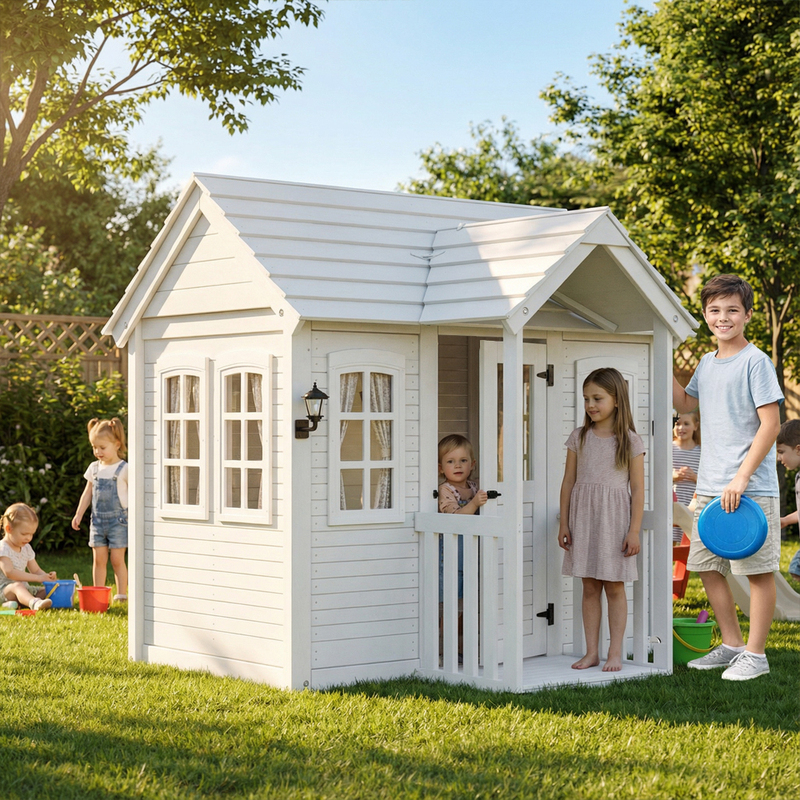 Outdoor Garden Buildings Cottage Waterproof Wooden