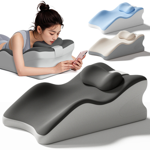 Đa Chức năng chân nâng Pad Ergonomic Bộ nhớ bọt ngủ gối cặp vợ chồng văn phòng thoải mái chỉnh hình hỗ trợ Đệm gối - Product Image 2