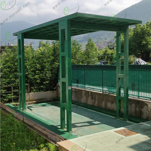 Moral Subterranean <span class=keywords><strong>Garage</strong></span> Pont élévateur ciseaux hydraulique à quatre colonnes pour voitures, capacité 4000 kg - Product Image 2
