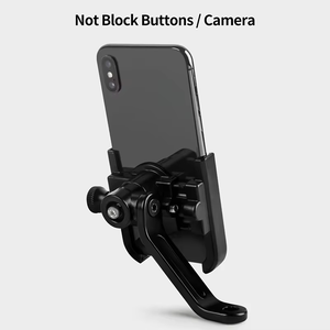 Support de téléphone portable en aluminium pour moto, support de fixation sur rétroviseur, support GPS pour moto, motocyclette, vélo électrique - Product Image 4
