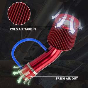 Filtro de Admisión de Aire Frío Universal Personalizado para Modificación Automotriz de 76 mm 3'', Tubería de Admisión para Motor de Coche con Cabeza de Hongo, Autopartes - Product Image 3