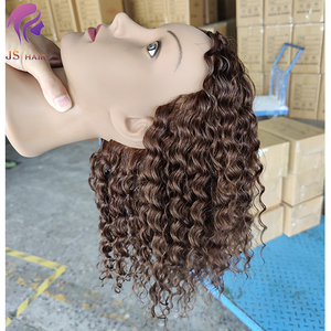 Tête de poupée du collège, 14 pouces, vraie chevelure de mannequin ample et bouclée avec <span class=keywords><strong>des</strong></span> cheveux <span class=keywords><strong>pour</strong></span> coiffeurs de formation - Product Image 2