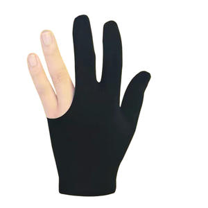 Gant de billard de haute qualité pour la main gauche, à trois doigts ouverts, accessoire de fitness pour hommes et femmes, vente en gros - Product Image 1