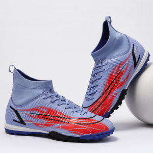 <span class=keywords><strong>Botas</strong></span> de Fútbol de Caña Alta con Cordones para Hombres, Mujeres, Niños y Niñas - FG HG TF - para Fútbol, Futsal, Verano, Invierno, Primavera - Calzado para Deportes de Equipo - Product Image 6