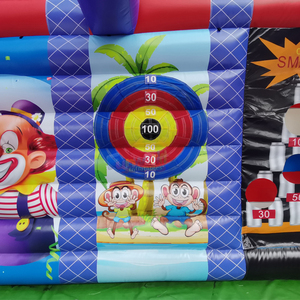 Stands de vente portables 4 en 1 pour événements extérieurs, stands de fête foraine, stands de concession, grand stand gonflable de carnaval - Product Image 5