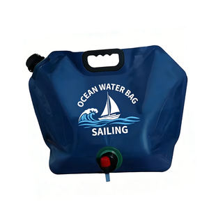 Sac à eau en <span class=keywords><strong>plastique</strong></span> réutilisable sans BPA de 8 L, matériau de qualité <span class=keywords><strong>alimentaire</strong></span> pour l'ébullition en camping, poche à liquide <span class=keywords><strong>avec</strong></span> <span class=keywords><strong>robinet</strong></span>, vente en gros - Product Image 1