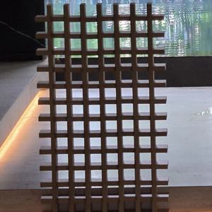 Rejilla Decorativa Interior de <span class=keywords><strong>Pino</strong></span> Termotratado de Tamaño Personalizable, <span class=keywords><strong>Sin</strong></span> <span class=keywords><strong>Nudos</strong></span>, Color Claro Moderno, con Beneficios Naturales para la Salud - Product Image 3