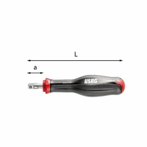 Usag <b>Socket</b> Wrench 1/4 In Drive L Length A Handle For Mechanical Repair - Product Image 1