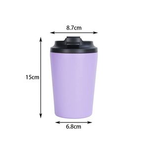 Wholesale Vacuum Insulated Stainless Steel Water BPA-Free Portable Mini Tumbler 12oz Coffee <b>Cup</b> <b>Lid</b> 6-12 Hours Thermal - Product Image 3