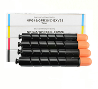 Cartouche de toner couleur compatible NPG45 GPR30 EXV28 pour Canon IR ADV C5045 C5051 C5250 C5255 avec emballage en vrac