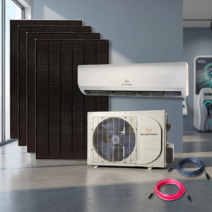 Kit de Mini Split Solar Híbrido E G 4 de 12,000 BTU, Bomba de Calor Solar Fotovoltaica y Aire Acondicionado con Certificación Energy Star, para Instalarlo Usted Mismo - Product Image 2