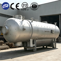 Échangeur de chaleur en acier inoxydable résistant aux hautes températures, certifié CE ISO, pour usage industriel, en acier inoxydable SS304