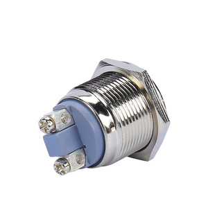 <b>Push</b> <b>Button</b> <b>Switch</b> PBS-28B 1NO Screw Terminal IP65 Zinc Alloy Non-Illuminated Waterproof Start <b>Switch</b> - Product Image 1