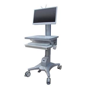 Professionele Medische Kar Ziekenhuis <span class=keywords><strong>Trolley</strong></span> Computer Afdeling Ronde Kar Met Laden - Product Image 3