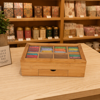 Boîte cadeau en bois avec logo personnalisé, couvercle transparent, boîte de rangement en bois, emballage OEM, présentoir pour la vente au détail et les coffrets cadeaux