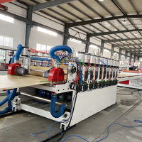 Kunststoff-Extrusionsmaschine für Küchenschränke WPC PVC Möbelplatten-Herstellungsmaschine Kunststoff-Extruder
