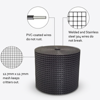 Grillage de protection pour panneaux solaires en acier inoxydable 304 anticorrosion, rouleau de fil à haute résistance pour projets en zones côtières