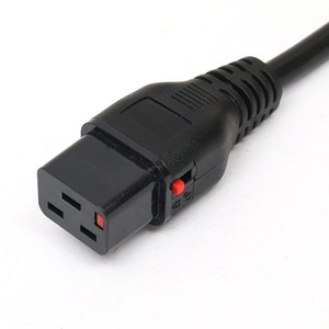 Cable de extensión de alimentación C19 a C20 de 16A IEC para equipos industriales - Product Image 2