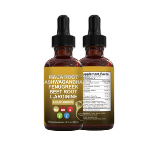 Vitahealt OEM/ODM Private Label Orgânica Maca Raiz Gotas Ashwagandha Beterraba Raiz Feno-grego Semente Extrato Líquido Gotas - Product Image 2