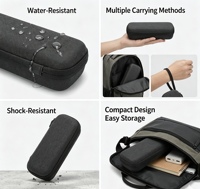 Boîte de rangement portable anti-rayures avec doublure souple en EVA, sac de transport avec cordon pour DJI OSMO Pocket 4, nouvel accessoire