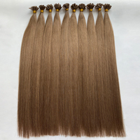 Extensions de cheveux Remy européens doublement étirés 2026, vierges, à pointe en U