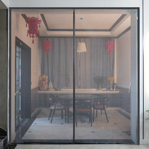 Mosquitera Comercial <span class=keywords><strong>de</strong></span> Malla <span class=keywords><strong>de</strong></span> Diamante con Tira Magnética Completa <span class=keywords><strong>de</strong></span> Tamaño Completo 2/2, Ventilación Anti-Insectos para Verano, a Prueba <span class=keywords><strong>de</strong></span> Polvo - Product Image 6