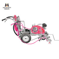 Máquina de Marcado de Líneas para Campos Deportivos y Carreteras con Pulverizador de Pintura Fría Eléctrico Manual HW-9L en Venta en Sudáfrica