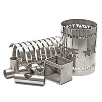 Oxy — lame de soudage CNC en acier inoxydable, laiton et aluminium, excellente découpe Laser, Robot à plis, Fabrication de pièces métalliques