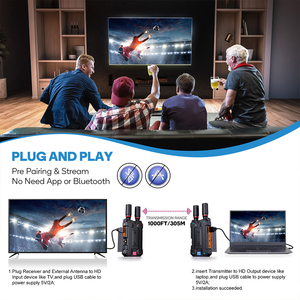 Trasmettitore e Ricevitore Video Professionale Wireless HDMI 4K a Bassa Latenza SDI 1000ft H.265 - Product Image 4